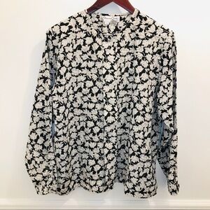 Vintage Oscar De La Renta Button Down Blouse 12